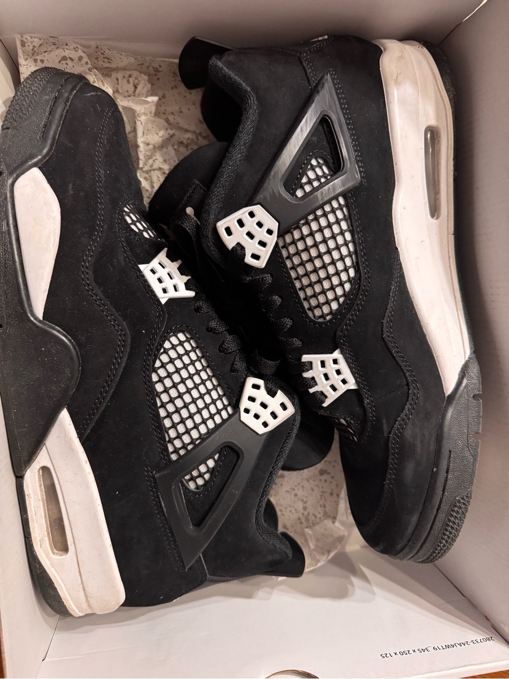 Jordan 4 Retro White Thunder